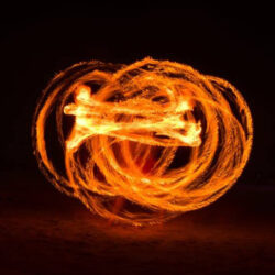 Jongleur de feu Vernier
