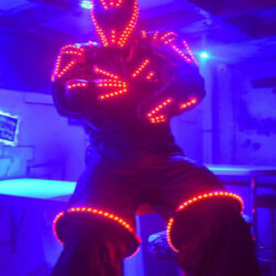 Animation spectacle lumineux mariage