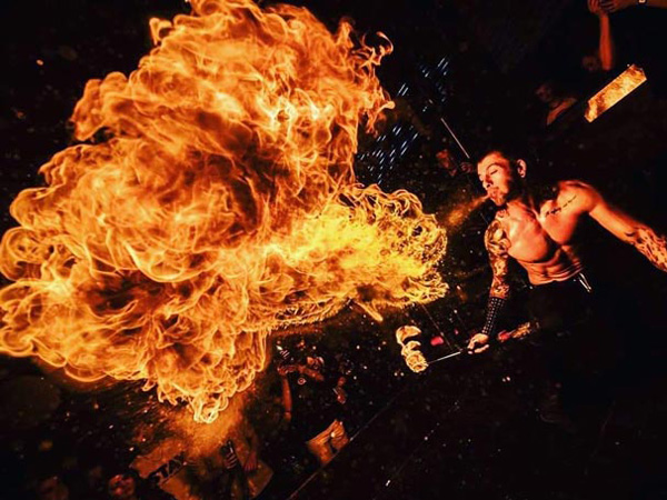 Cracheur de feu Genève