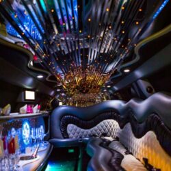 Intérieur limousine Lincoln Town Car