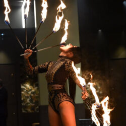 Animation de feu Genève