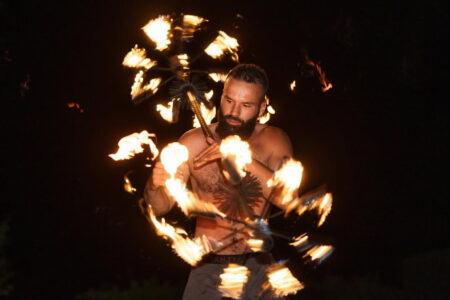Cracheur de feu Genève - Endy