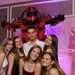 Robot LED Fribourg animation anniversaire