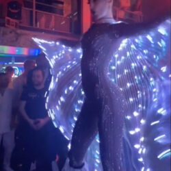 Show ailes d'Isis LED Suisse